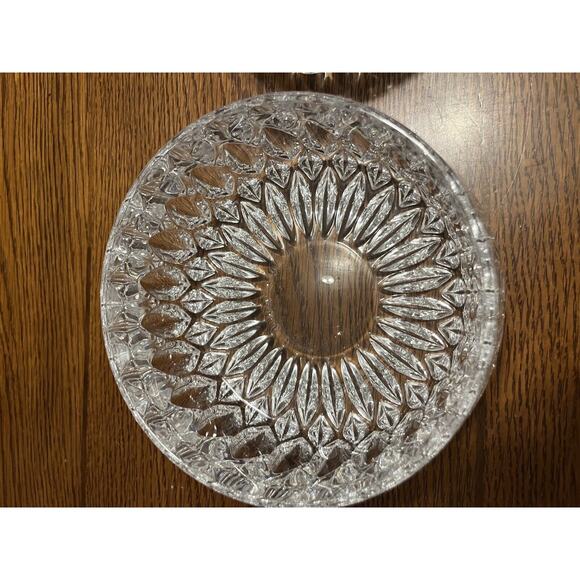 Althea Gorham Round Crystal Bowls Full Lead Cut C163 No Scratch Set Of 2 4” & 5” - Picture 10 of 11